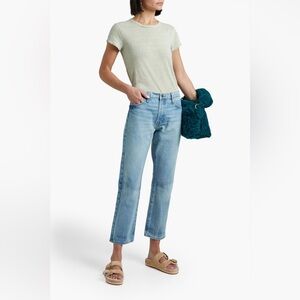 FRAME Le Pixie Slouch Jeans in Newell Wash - Size 28